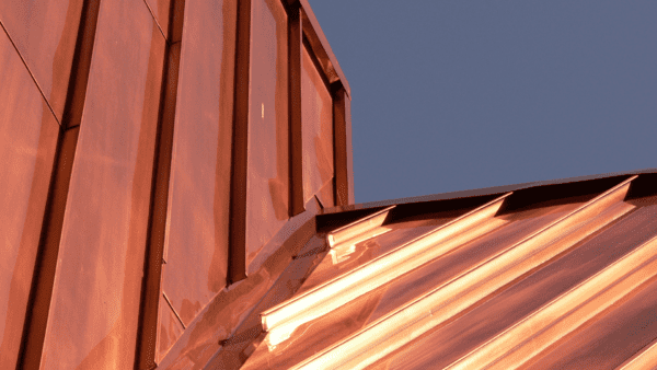 foto de ejemplo de unas cubiertas de cobre